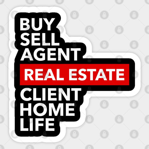 Real Estate Words Sticker by REG